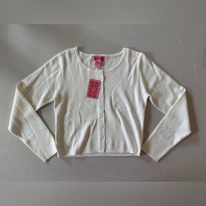 NWT Coco & Shay Cream Cardigan, size Medium